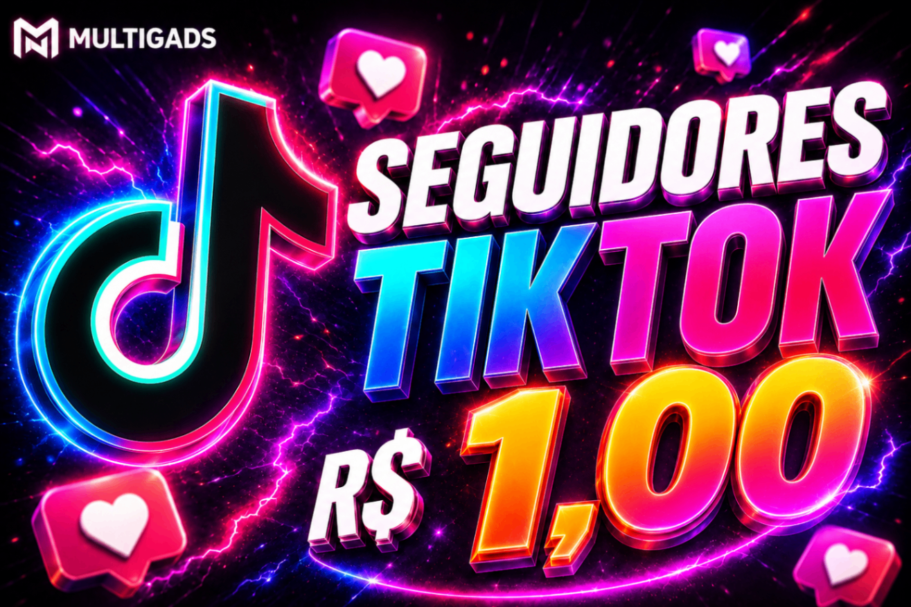 1.000 SEGUIDORES POR APENAS R$19,90 SEGUIDORES TIKTOK E CURTIDAS TIKTOK - ENTREGA AUTOMATICA