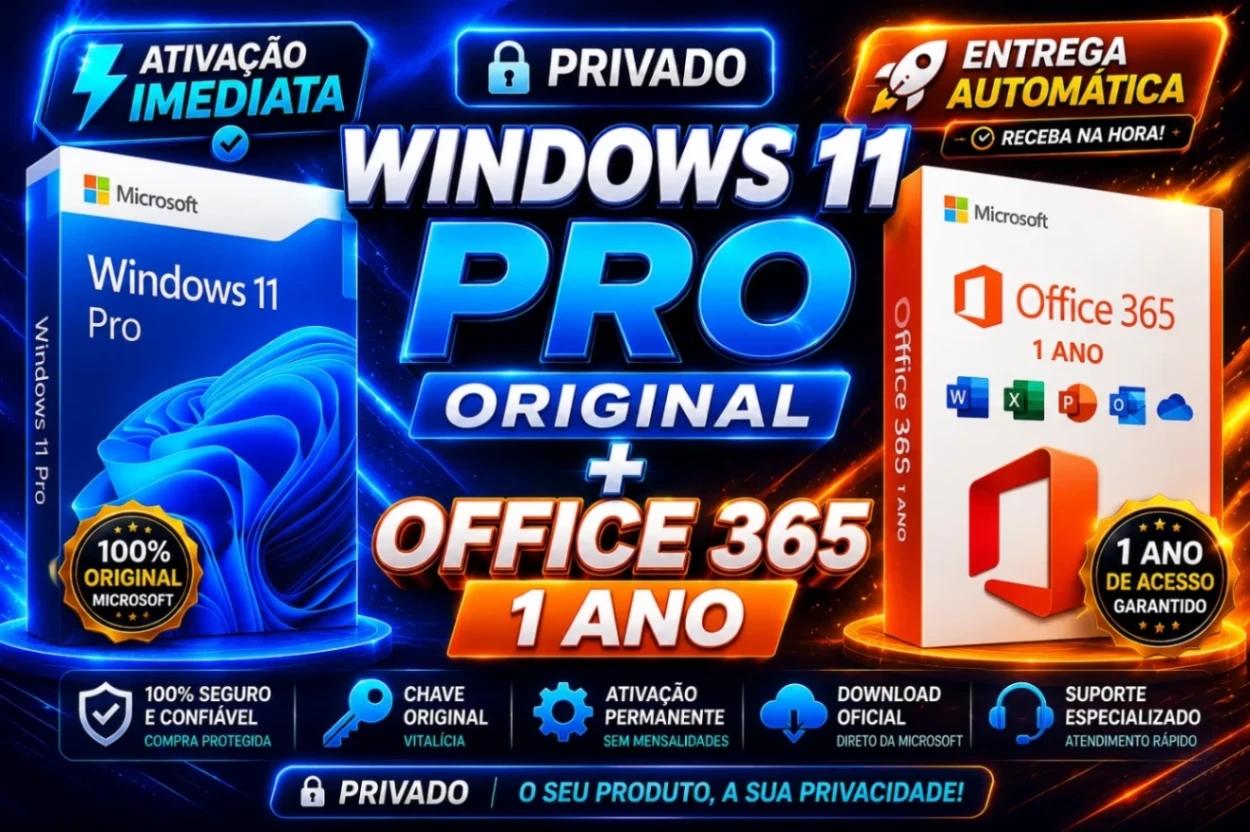 ✅🔑Windows 11 Pro Original Microsoft + Office 365