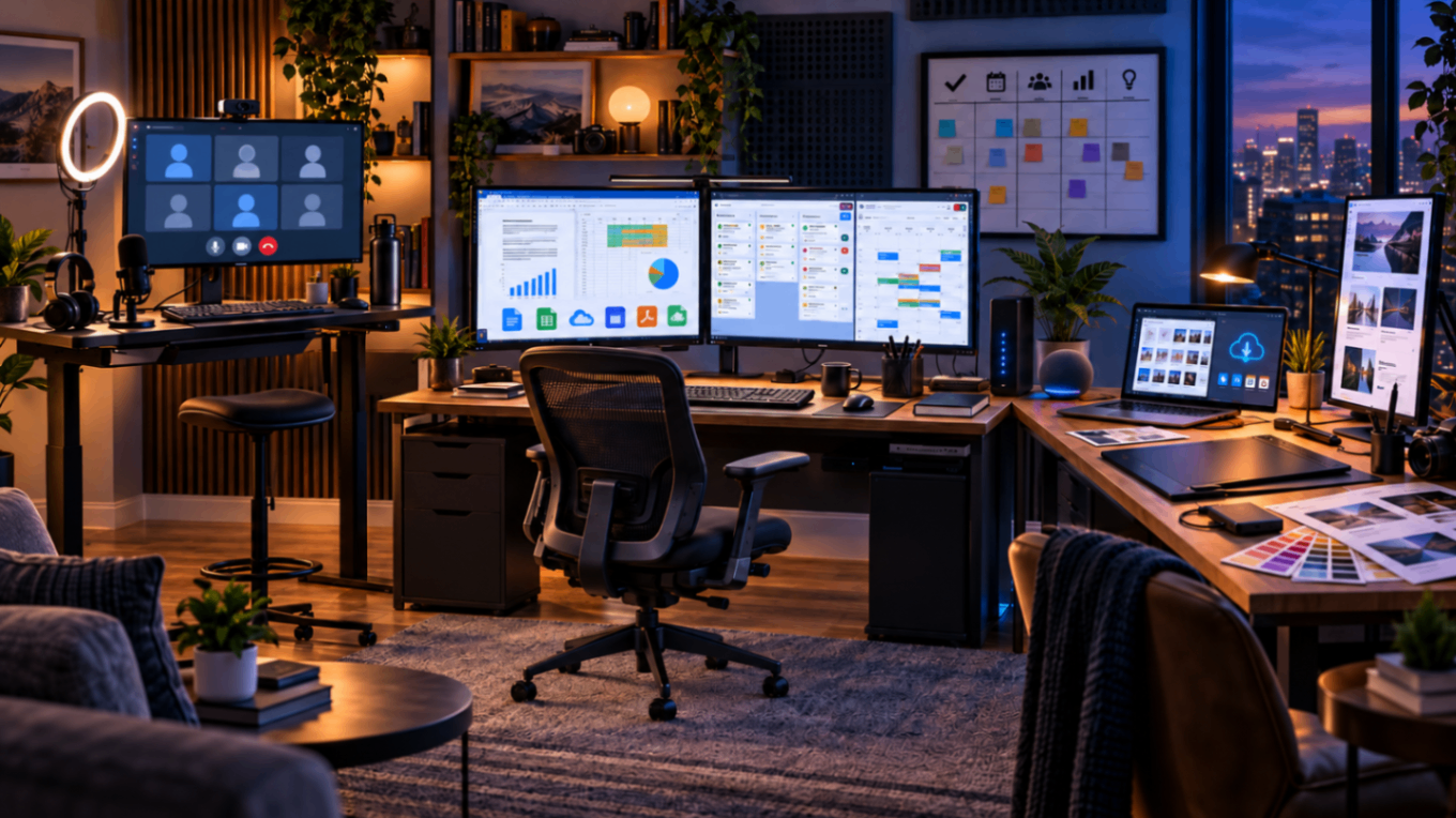 Produtos Digitais para Trabalho Remoto: O Que Encontrar na MultiGads