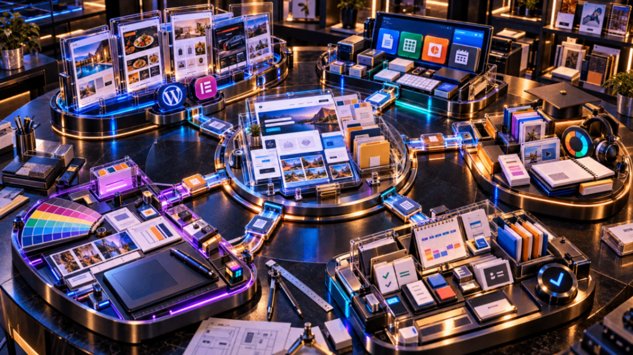 Como Combinar Diferentes Produtos Digitais da MultiGads em um Mesmo Projeto